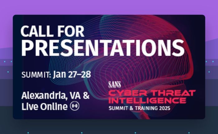 CFP: SANS CTI Summit&nbsp;2025